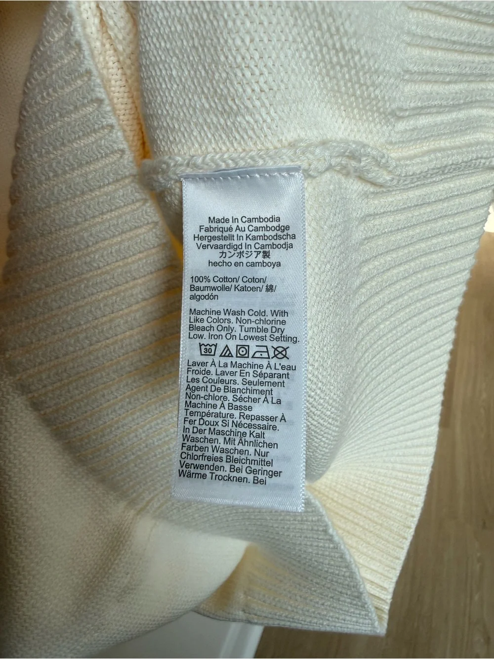NWT J.Crew Heritage cotton crewneck sweater Size M